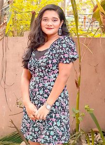 Floral Print Mini Dress