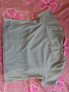 Grey Casual T-Shirt