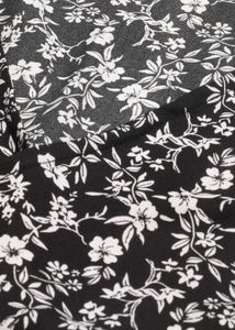 Floral Print Wrap Top