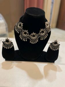 Oxidised Necklace