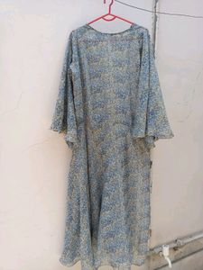 Customised Dress With Cape