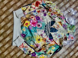 Floral Adidas Track Jacket