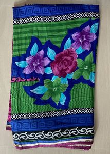Floral Print Saree