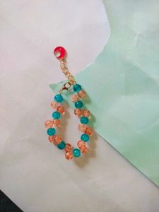 Charm Glass Beaded Bracelet