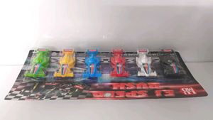 6 Race Toy Car Set (Plastic)