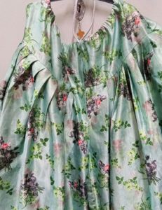 3 PIECE DHOTI AND FROCK WITH SHRUG 😍