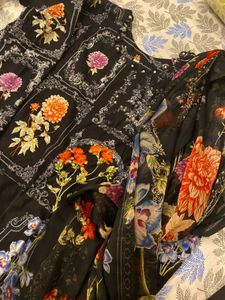 Pakistani Suit With Patching
