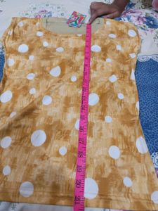 Yellow Polka Dot Top