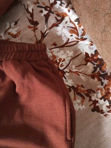 Brown Los Angeles Woolen Set