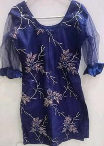 Blue Patiyala Suit
