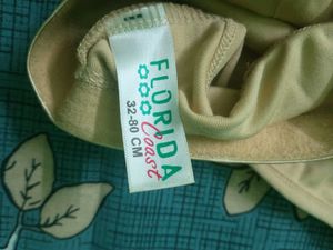 Comfortable Beige sports bra thin strap