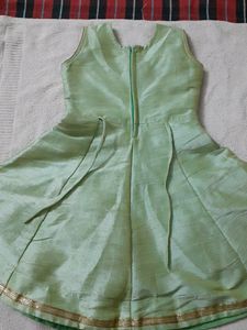 Pista Green Party Wear