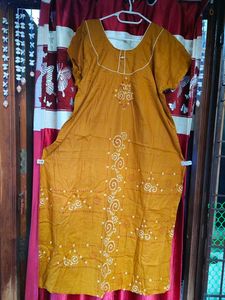 Comfortable Mustard nighty