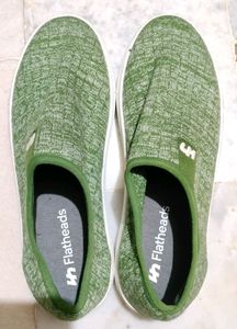 NEW TROOS - BAMBOO LOAFERS | GREEN MELANGE