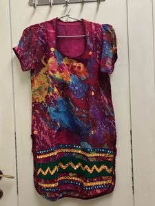 Colourful  Short Kurti