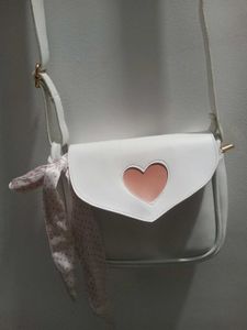 Heart Cutout Crossbody Bag