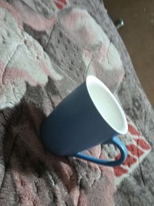 Blue Glass Mug