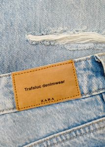 Light blue Distressed Jeans