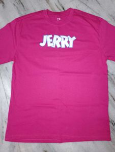 Pink &#39;Jerry&#39; Graphic Tee