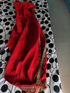 New Price!!Dark Red Cotton Pant Free Size (Only Pa
