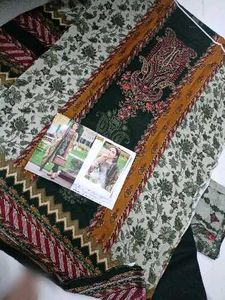 Original lawn Embroidered pakistani suit..