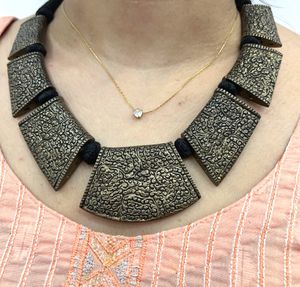 Boho Necklace In Antique