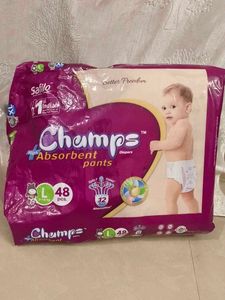 Champs Diapers  L Size