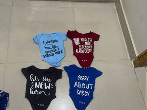 Kidbee Brand 0-3 Months Rompers For Boy &amp; Girl