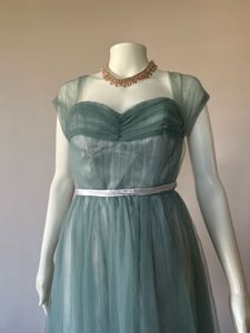 Elegant Green Tulle Dress FIXED PRICE