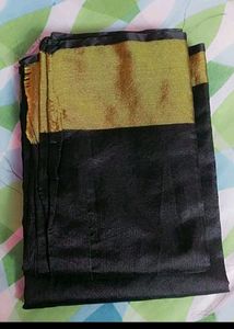 Dark Black Saree 🖤