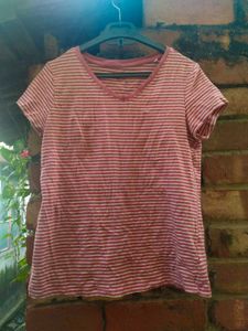 2 Stripped Comfy Cotton T-Shirts