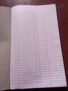 Accountancy And Unruled Notes