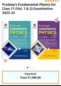 11th Physics, Chemistry Pradeep Book