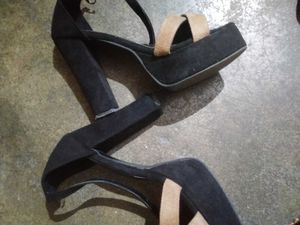 Denill Ankle Strap Heels 4 Inch