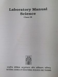 Class 9th NCERT LABORATORY MANUAL SCIENCE
