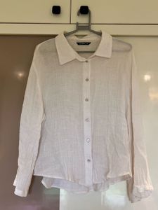 White Button-Up Shirt