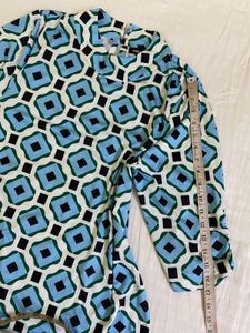 Geometric Print Dress Size M