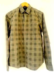 Branded Shirt Green Check for Men