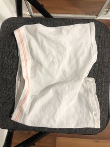 Girls Brief White Unused