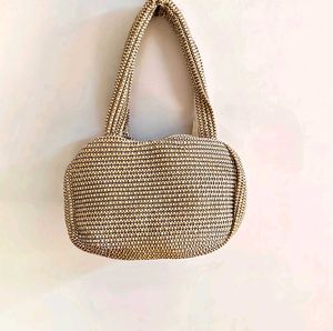 Jute Look Hand Woven Beautiful Bag