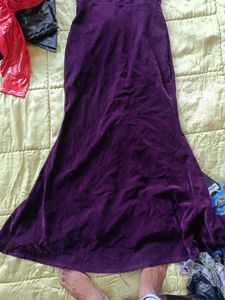 Valvet Party Wear Dress .