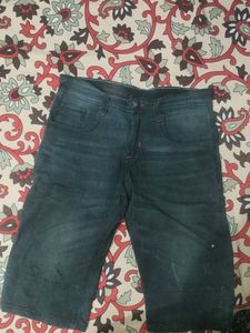 Men's Denim Bermuda Shorts