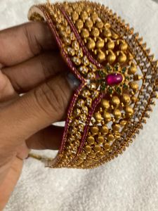 Gold Chocker With Jumka