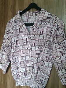 Patterned Blouse