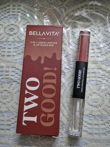 BellaVita 2in1 Lipstick & Lip Gloss