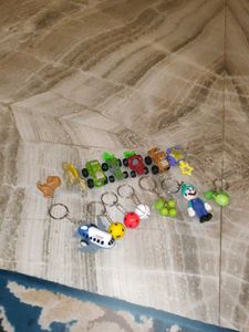 Kinder Joy Toys  And Keychain Combo For Kids