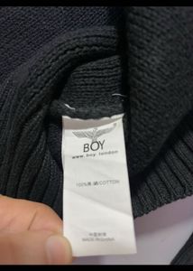 Black BOY Sweater