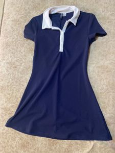 H&M Navy Blue Mini Dress