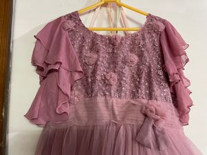 Dusky Pink Party Gown (Unused)