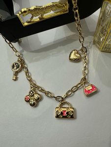 Charm LV Hanging Bracelet Anti Tarnish Luxury